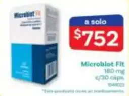 Farmacias Benavides Microbilot Fit oferta