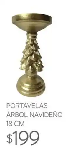 Soriana Súper Portavelas Árbol Navideño oferta