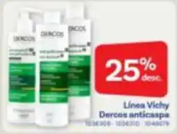 Farmacias Benavides Linea Vichy Dercos anticaspa oferta