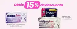 Farmacia Soriana Analgen Fem oferta