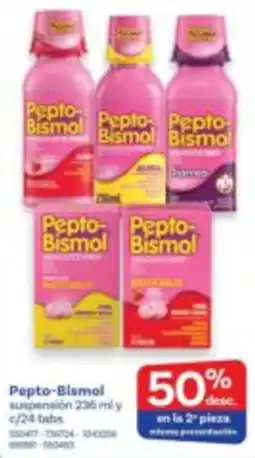 Farmacias Benavides Pepto-Bismol oferta