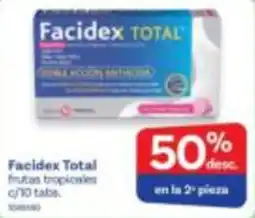 Farmacias Benavides Facidex Total frutas tropicales oferta