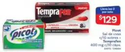 Farmacias Benavides Picot Sal de uvas + Temprafen oferta