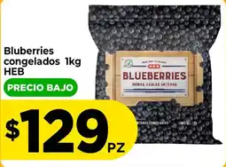 HEB HEB bluberries congelados oferta