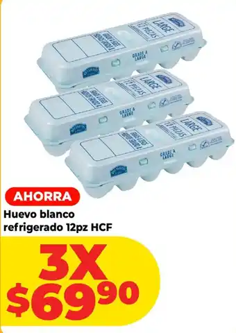 HEB Huevo blanco refrigerado oferta