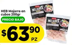 HEB HEB Mojarra en cubos oferta