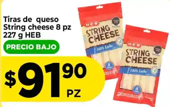 HEB HEB string cheese oferta