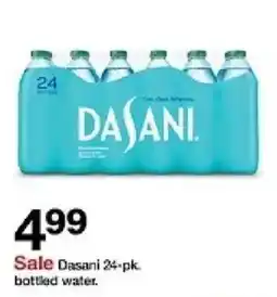 Target Dasani bottled water oferta