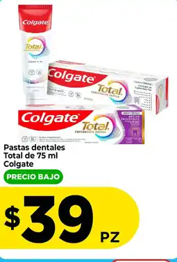 HEB Colgate Pastas dentales Total oferta