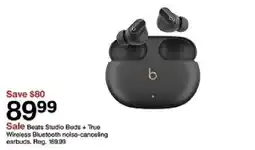 Target Beats Studio Buds + True Wireless Bluetooth noise-canceling earbuds oferta