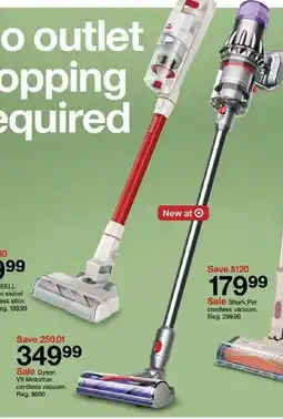 Target Dyson V8 Motorbar cordless vacuum oferta