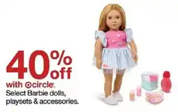 Target Select barbie dolls, playsets & accessories. oferta