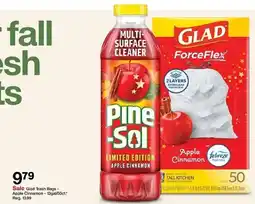 Target Glad Trash Bags Apple Cinnamon oferta