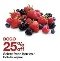 Target Select fresh berries oferta