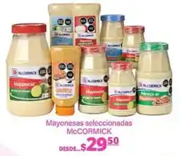 La Comer Mayonesas seleccionadas McCormick oferta