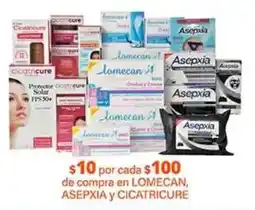 La Comer Lomecan Asepxia Cicatricure oferta