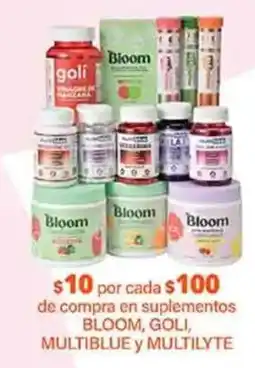 La Comer Bloom, Goli, Multiblue y Multilyte oferta