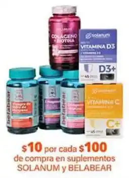 La Comer SOLANUM y BÉLABEAR oferta