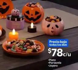 Walmart Express Plato Portavela Joyero oferta