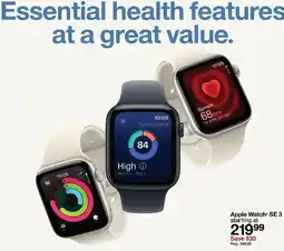 Target Apple Watch SE 3 oferta
