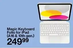 Target Apple Magic Keyboard Folio for iPad oferta