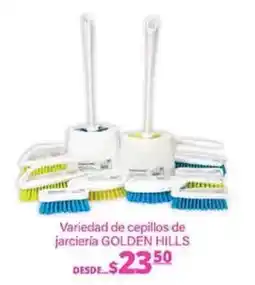 La Comer Golden Hills cepillos de jarcería oferta