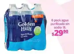 La Comer Golden Hills Agua Purificada sin sodio oferta