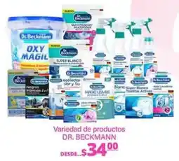 La Comer Dr. Beckmann variedad de productos oferta