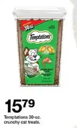 Target Temptations crunchy cat treats oferta