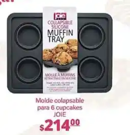 La Comer Joie molde colapsable para 6 cupcakes oferta