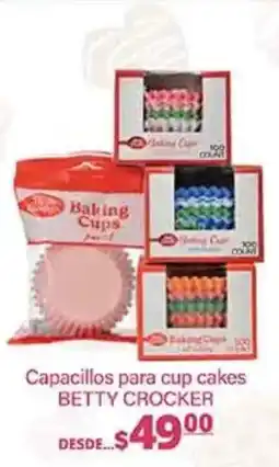 La Comer betty crocker baking cups oferta