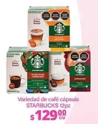 La Comer Starbucks Dolce Gusto oferta
