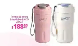 La Comer Termo de acero inoxidable EKCO oferta