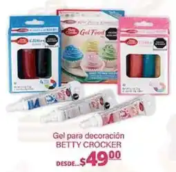 La Comer Gel para decoración BETTY CROCKER oferta