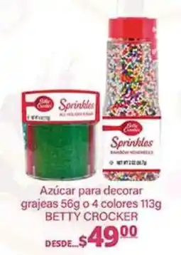 La Comer Betty Crocker Sprinkles oferta
