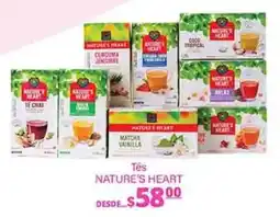 La Comer Tés NATURE'S HEART oferta