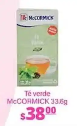 La Comer McCORMICK Té verde oferta