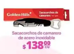 La Comer Golden Hills sacacorchos de camarero oferta