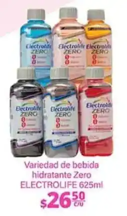 La Comer Electrolife Zero oferta