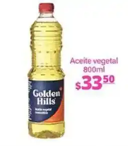 La Comer Golden Hills Aceite vegetal oferta