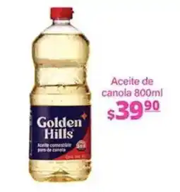 La Comer Golden Hills Aceite de canola oferta
