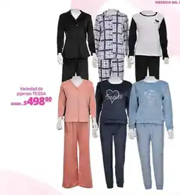 La Comer Variedad de pijamas tessa oferta