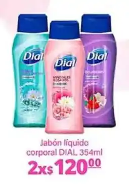 La Comer Jabón líquido corporal DIAL oferta