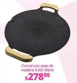 La Comer Ilko comal con asas de madera oferta