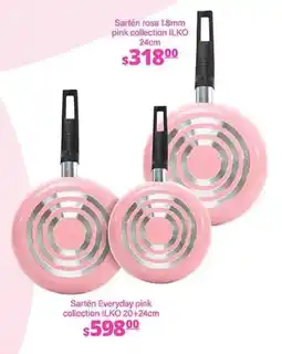 La Comer ILKO Sartén rosa 1.8mm pink collection oferta