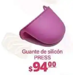 La Comer Guante de silicon PRESS oferta