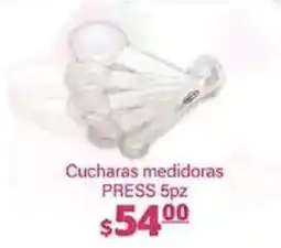 La Comer Press cucharas medidoras oferta