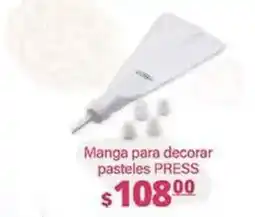 La Comer Manga para decorar pasteles PRESS oferta