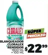 Merco Cloralex - blanqueador rendidor oferta