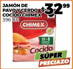 Merco Chimex - jamón de pavo y cerdo cocido oferta